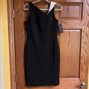 Andrew Marc Black and White Dress
